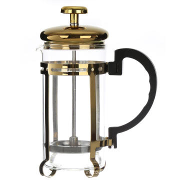 Cafetière française en verre résistant à la chaleur